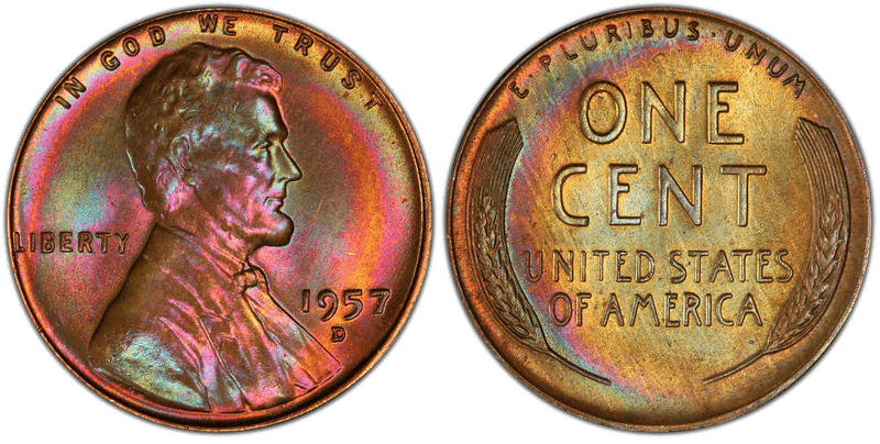 1957 Lincoln Wheat Cent