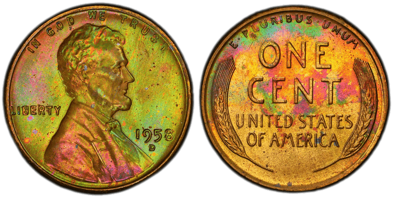 1958 Lincoln Wheat Cent