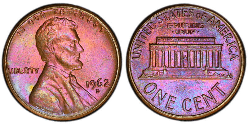 1962 Lincoln Cent