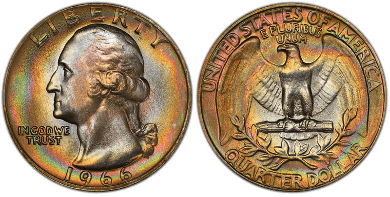 1966 Washington Quarter