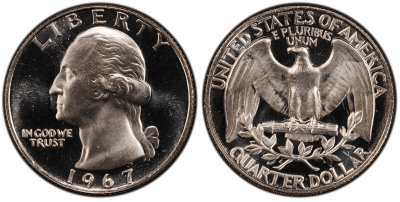 1967 Washington Quarter