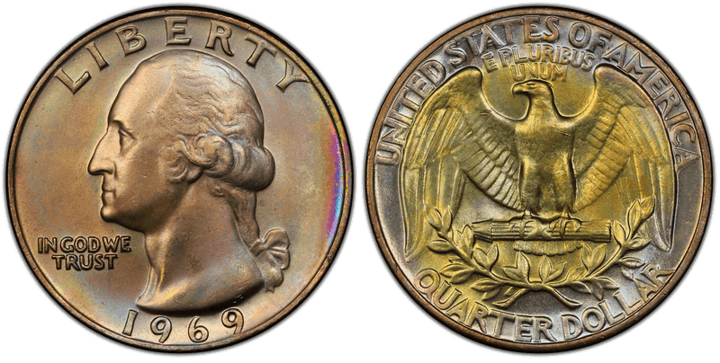 1969 Washington Quarter