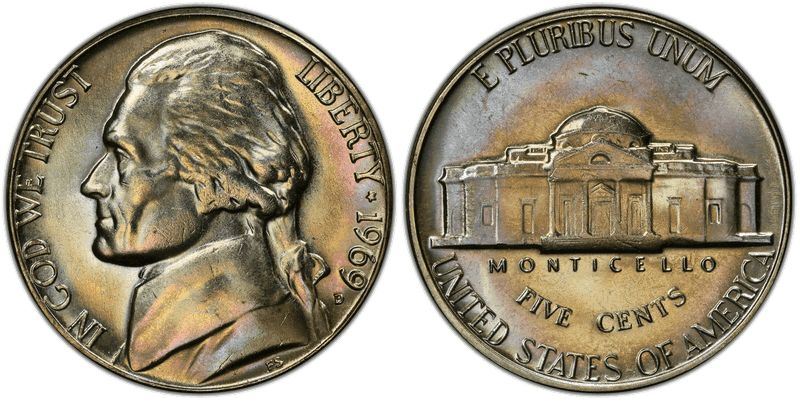 1969 Jefferson Nickel