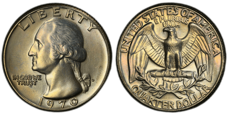 1970 Washington Quarter