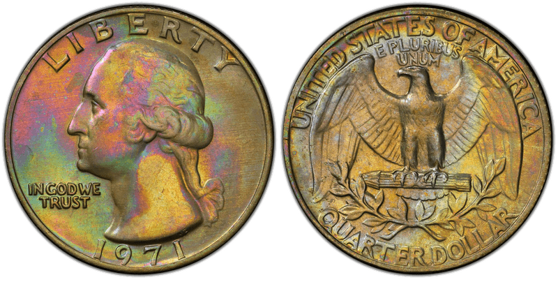 1971 Washington Quarter