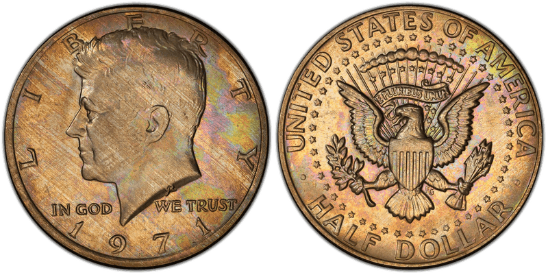 1971 Kennedy Half Dollar