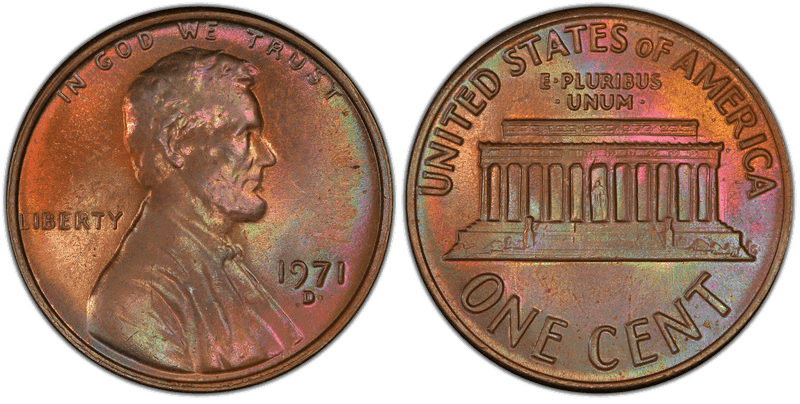 1971 Lincoln Cent