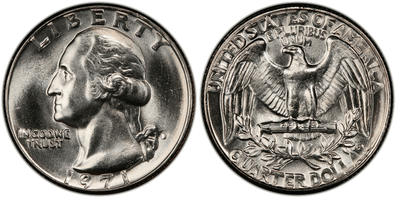 1971 Washington Quarter