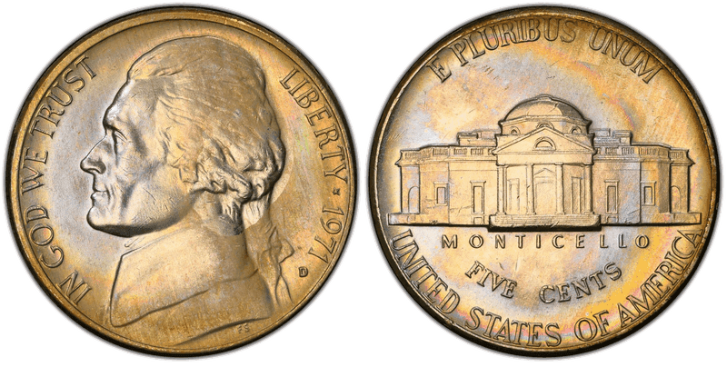 1971 Jefferson Nickel