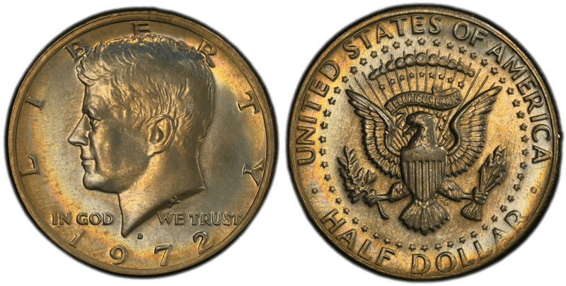 1972 Kennedy Half Dollar