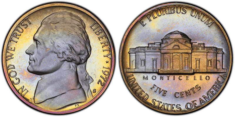 1972 (S) Proof Jefferson Nickel