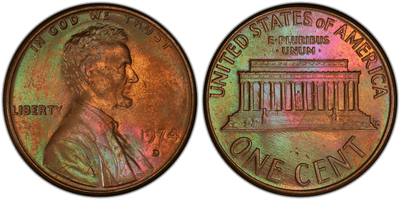 1974 Lincoln Cent