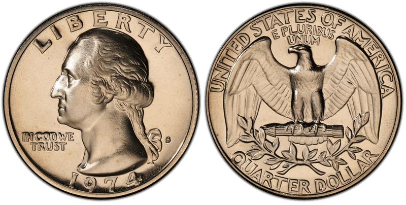 1974 (S) Proof Washington Quarter