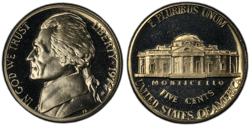 1974 (S) Proof Jefferson Nickel