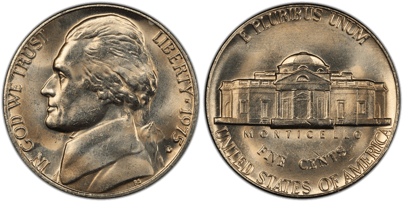 1975 Jefferson Nickel