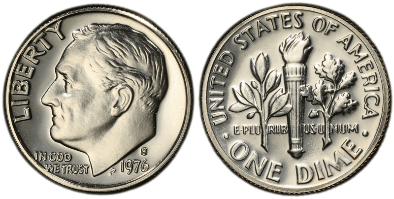 1976 (S) Proof Roosevelt Dime