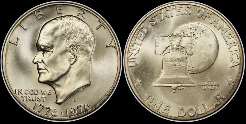 1976 (S) Silver Eisenhower Dollar