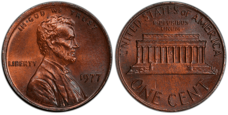 1977 Lincoln Memorial Cent