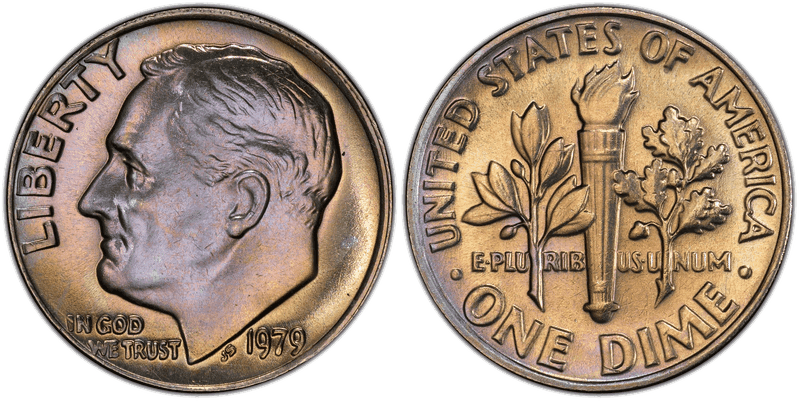1979 (P) Roosevelt Dime