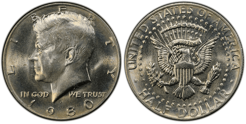 1980 (P) Kennedy Half Dollar