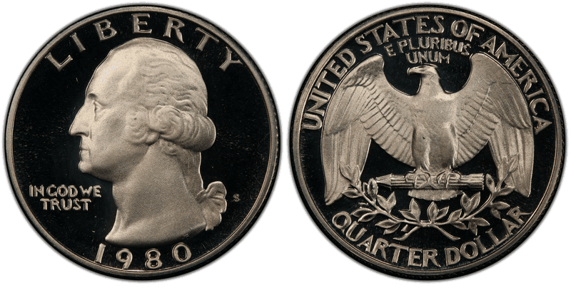 1980 (S) Proof Washington Quarter