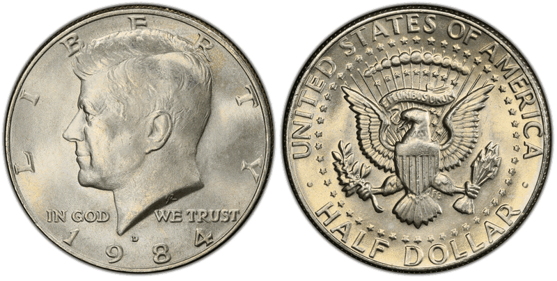 1984 Kennedy Half Dollar