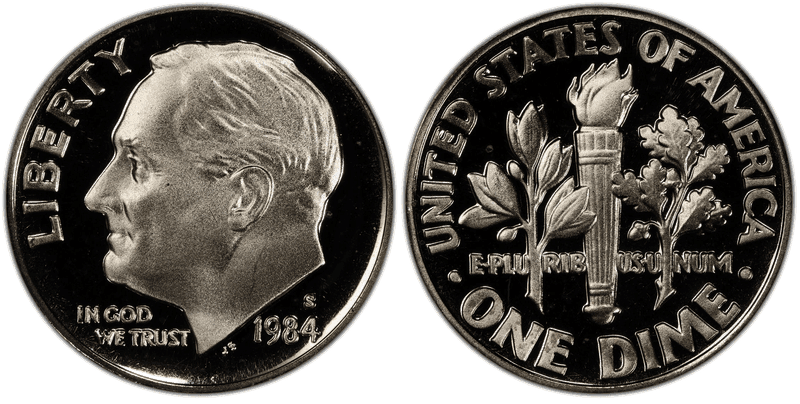 1984 (S) Proof Roosevelt Dime