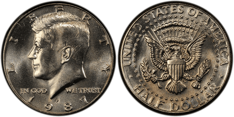 1987 (P) Kennedy Half Dollar