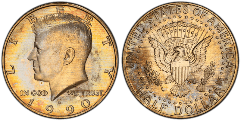 1990 Kennedy Half Dollar