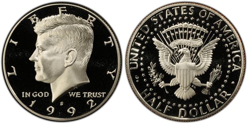 1992 (S) Proof Kennedy Half Dollar