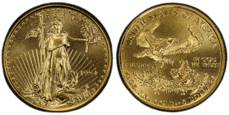 1994 American Eagle Five Dollar Gold