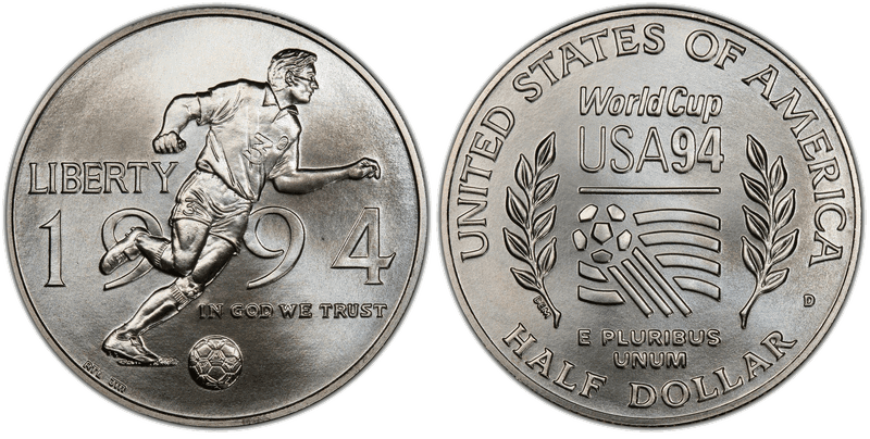 1994 World Cup USA Commemorative Half Dollar