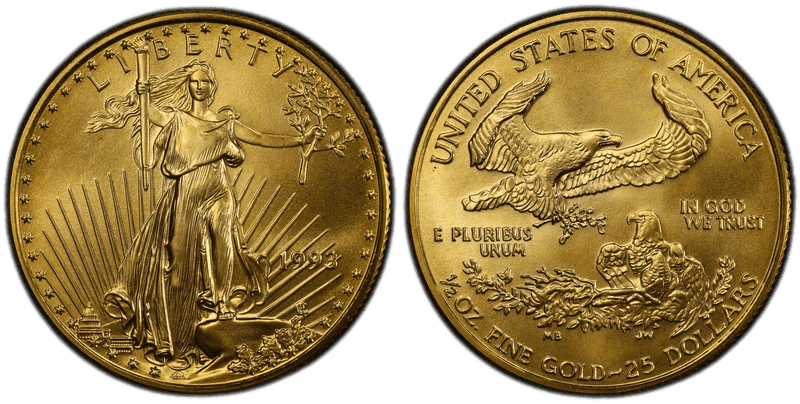 1995 American Eagle Twenty Five Dollar Gold