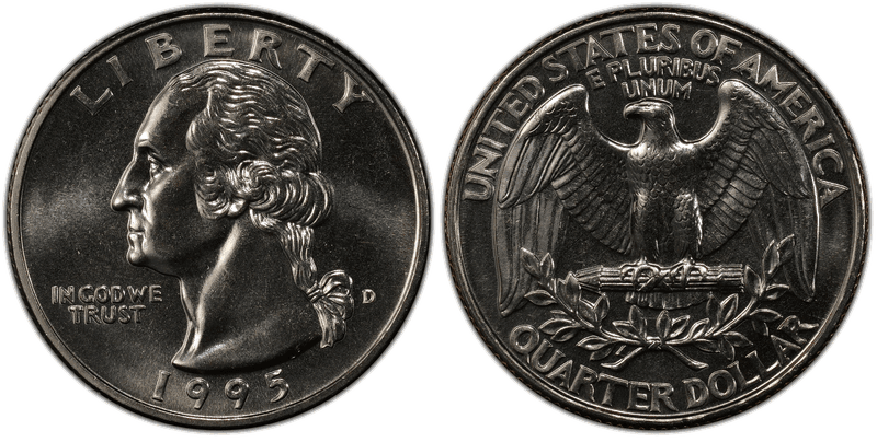 1995 Washington Quarter