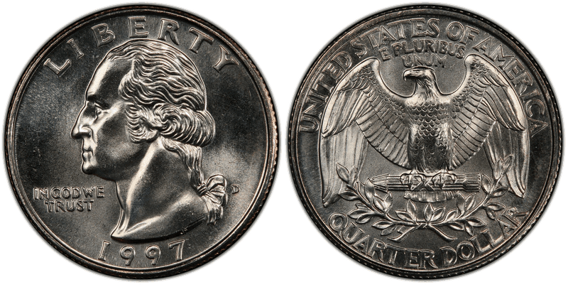 1997 Washington Quarter