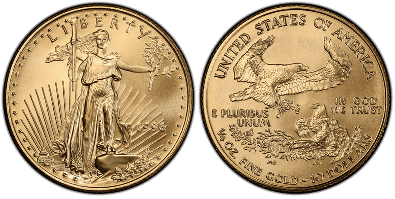 1998 American Eagle Ten Dollar Gold