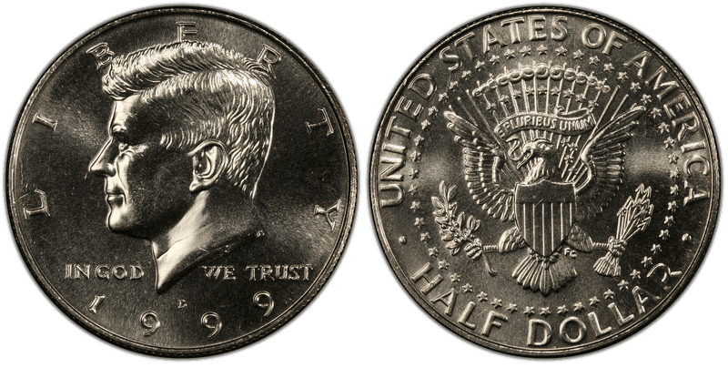 1999 Kennedy Half Dollar