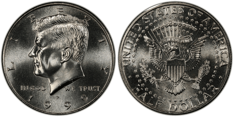 1999 (P) Kennedy Half Dollar