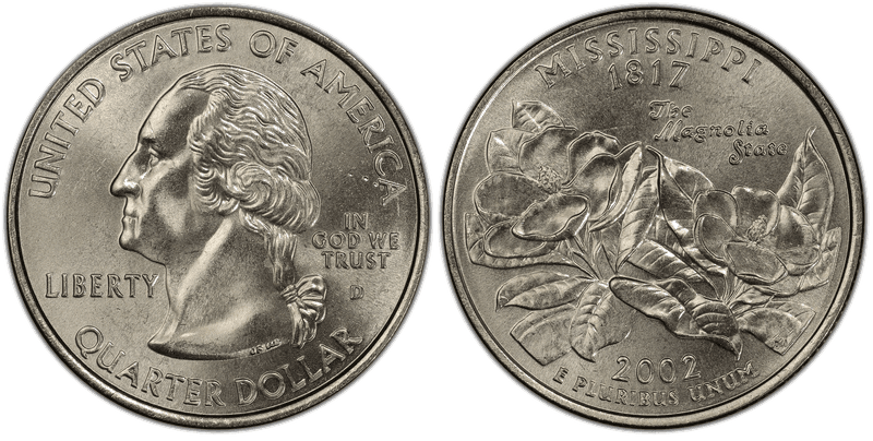 2002 (D) Mississippi State Quarter