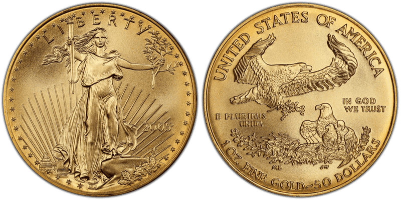 2005 American Eagle Fifty Dollar Gold