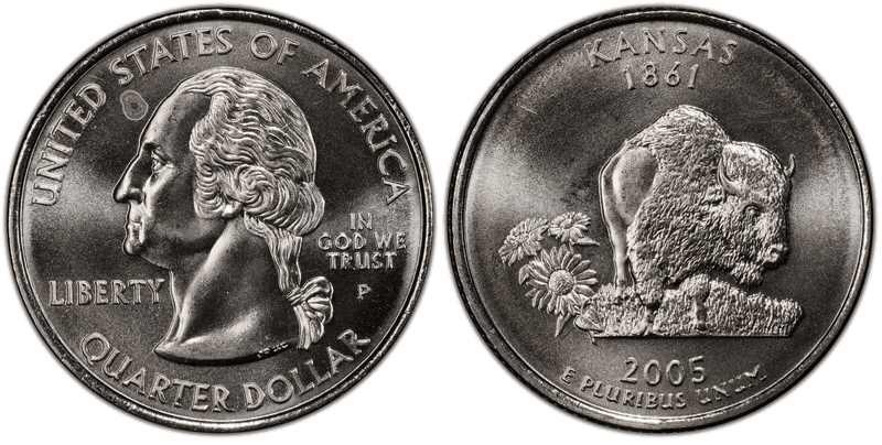 2005 (P) Kansas State Quarter