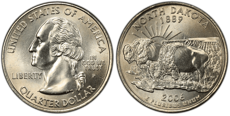 2006 (P) North Dakota State Quarter