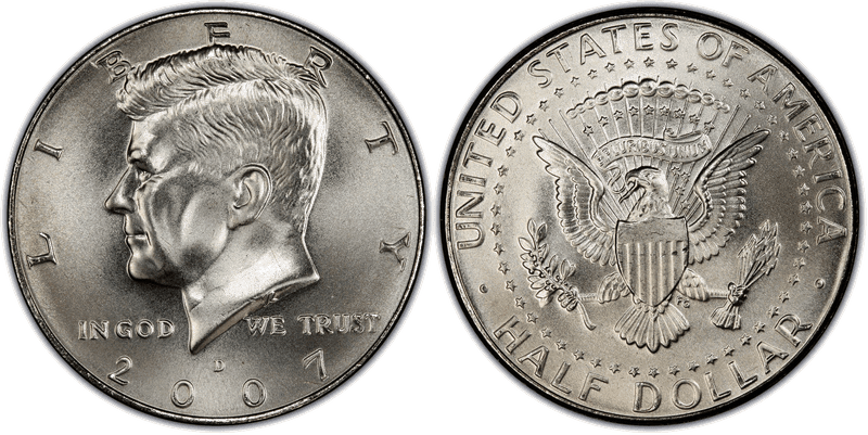 2007 Kennedy Half Dollar