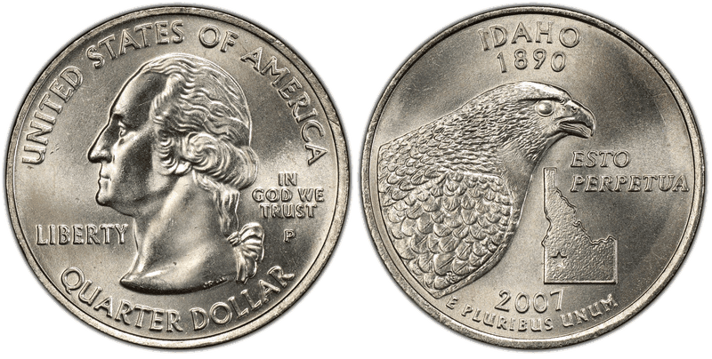 2007 (P) Idaho State Quarter