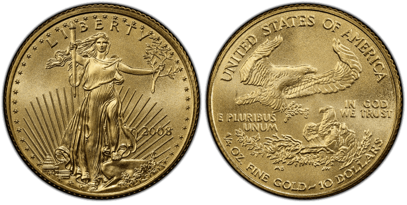2008 American Eagle Ten Dollar Gold