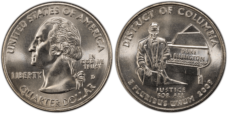 2009 (D) District of Columbia Quarter