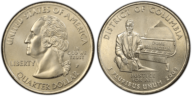 2009 (P) District of Columbia Quarter