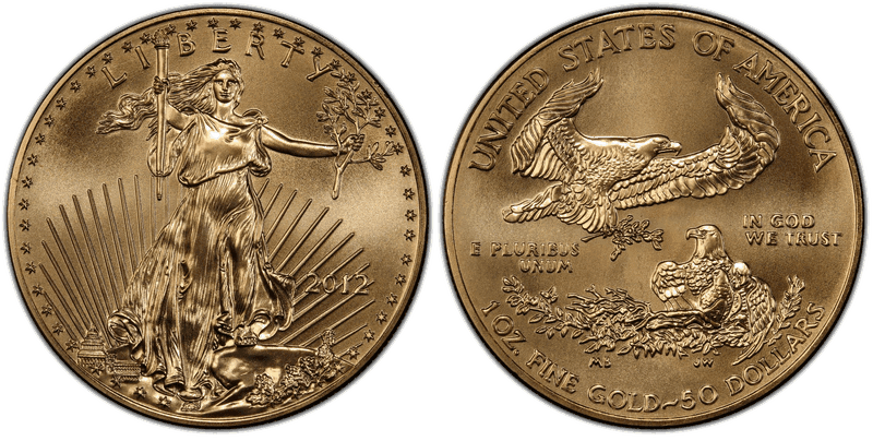 2012 American Eagle Fifty Dollar Gold
