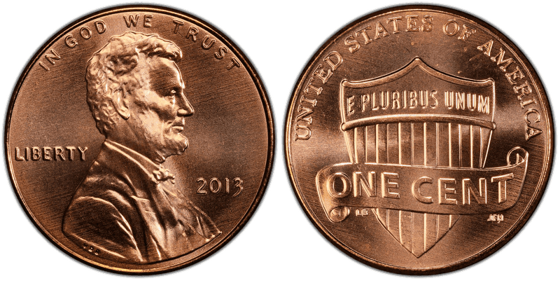 2013 (P) Lincoln Shield Cent