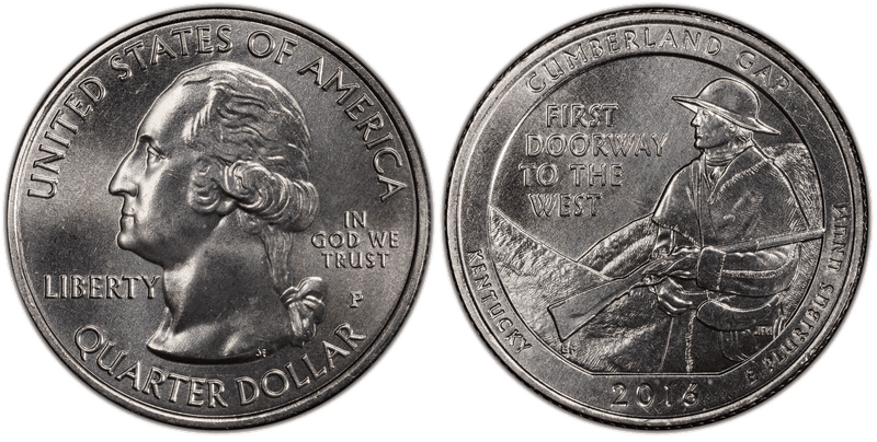 2016 (P) Cumberland Gap National Park Quarter